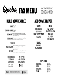 qdoba menu pdf fill out sign
