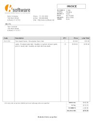 Service Invoices Templates Free Billing Software Invoicing For Your