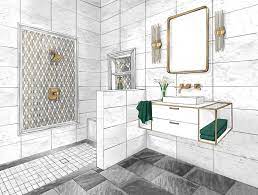 gilded glamour how to tile in art deco