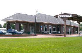 princeton il train station built in