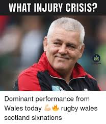 Find the newest six nations rugby meme. What Injury Crisis Rugby Memes Instagram Dominant Performance From Wales Today Rugby Wales Scotland Sixnations Instagram Meme On Esmemes Com