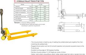 H Lift Hydraulic Pallet Truck Lift Table Manual Stacker