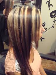 Caramel highlights create further dimension, giving your locks instant shine and depth, as well as a youthful glow. Image Detail For Chunky Blond Highlights With Dark And Caramel Low Lights Thi Pinpoint