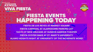 here are the fiesta events happening