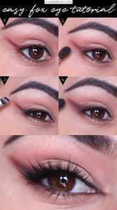 5 step easy fox eye makeup tutorial