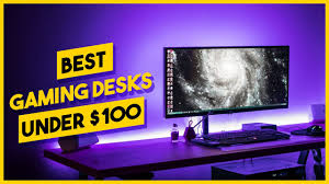 Desino pc computer desk as one of the best reviewed gaming desks on amazon, the desino computer desk is not only affordable but reliable as well. Best Gaming Desks Under 100 Best Gaming Desks Youtube