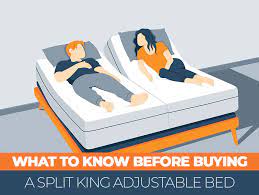 split king adjustable bed