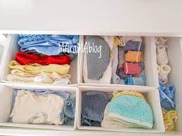 cómo organizar la ropa del bebé
