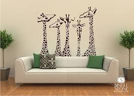 Nursery Giraffe Wall Decals Giraffe