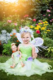 tinkerbell child and doll costume set tnkme