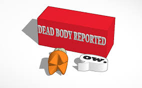 Check spelling or type a new query. Among Us Dead Body Reported Tinkercad