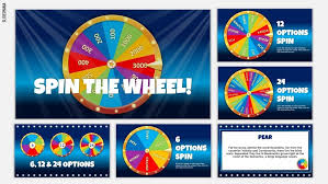 wheel free spinner powerpoint template