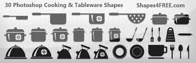 30 cookware/tableware photoshop
