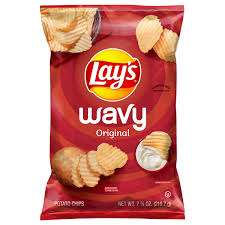 wavy potato chips original