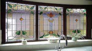 In fact, for bathroom windows (and shower doors) we can encase the stained glass artwork in between two panes of clear glass. Stained Glass Bathroom Window Designs Youtube