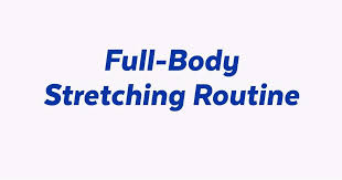 Printable Full Body Stretch Routine For Chill Days Beauty
