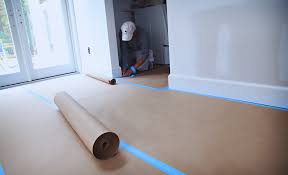 protect tile floors during construction