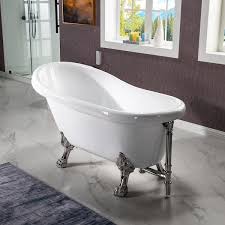 Acrylic Slipper Clawfoot Bath Tub