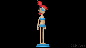 Frankie Foster Swimsuit - Fosters Home For Imaginary Friends 3D Принт  Модель in Женщина 3DExport