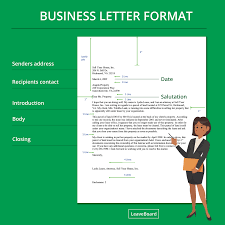 writing business letters professionally