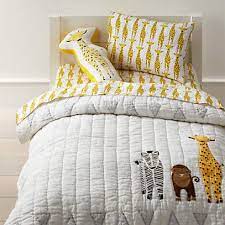 Modern Savanna Toddler Bedding Giraffe