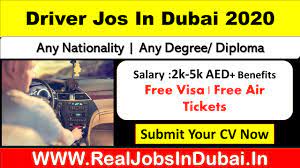 Driver Jobs In Dubai With Good Salaries ...