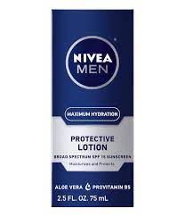 Nivea sunscreen spf lotion 50+. Maximum Hydration Protective Lotion Broad Spectrum Spf15 Nivea Men