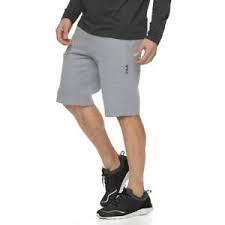 Details About Mens Fila Sport Fleece Gray Comfy Shorts Size Small Nwt