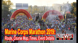 Marine Corps Marathon 2019 Route Course Map Times Event Details