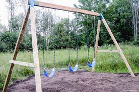 How To Build A Wooden Swing Set The