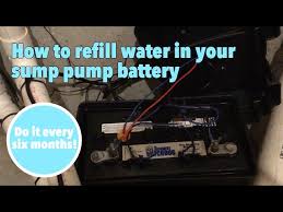 Basement Watchdog Sump Pump Battery