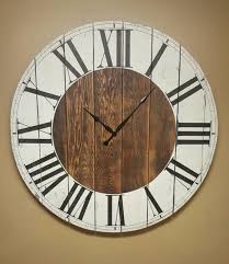 Large Abigail Farmhouse Clock Oversized