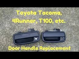 replace toyota tacoma door handle