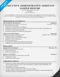 Executive Administrative Assistant Resume Resumecompanion Com