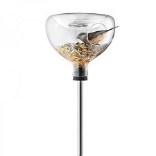 eva solo glass bird feeder with