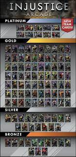We will only document special support or upgrade cards as well as any limited edition cards the developers may release into the game. Injustice Arcade Injustice Mobile Wiki Fandom
