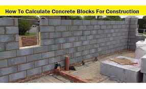 Calculate Number Of Concrete Blocks