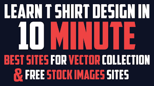 Learn T Shirt Design In 10 Minute Part 2 Royalty Free Stock Photos Best Free Vector Sites 2017