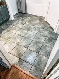 how to paint tile floors love