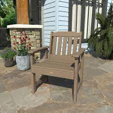 Highwood Lehigh Garden Chair Woodland Brown