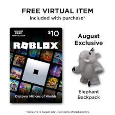 You can also double the fun by redeeming your card for a roblox subscription. Roblox 10 Digital Gift Card Includes Exclusive Virtual Item Digital Download Walmart Com Walmart Com