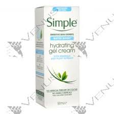 simple water boost hydrating gel cream 50ml