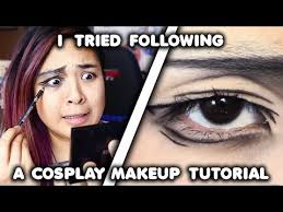 cosplay makeup tutorial