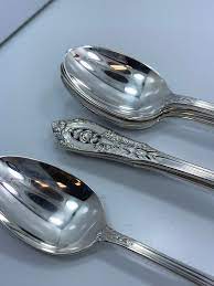 Rose Point Sterling Silver Teaspoon By