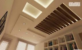 In the centre of the ceiling, a recession is created to hold the two small fans, which almost seem to blend. Pop Ceiling Design For Living Room Novocom Top