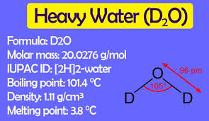What Is Heavy Water Used For