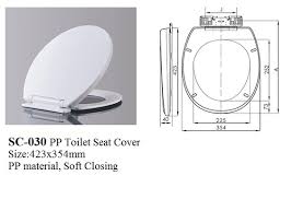 Soft Closing Toilet Seat Cover
