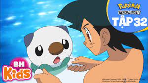 Pokémon Tiếng Việt Tập 32 [S14 B&W]: Đánh Lén Dưới Nước, Gamagaru và Muggyo  - Phim Hoạt Hình Pokemon | phim hoạt hình đánh nhau - Nega - Phim 1080