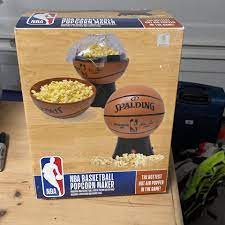 nba basketball popcorn maker