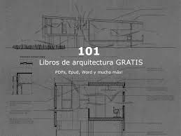 101 libros de arquitectura gratis pdf